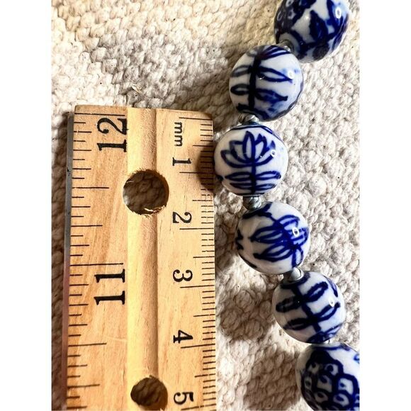 Oriental Glass Beaded Necklace - Picture 5 of 5